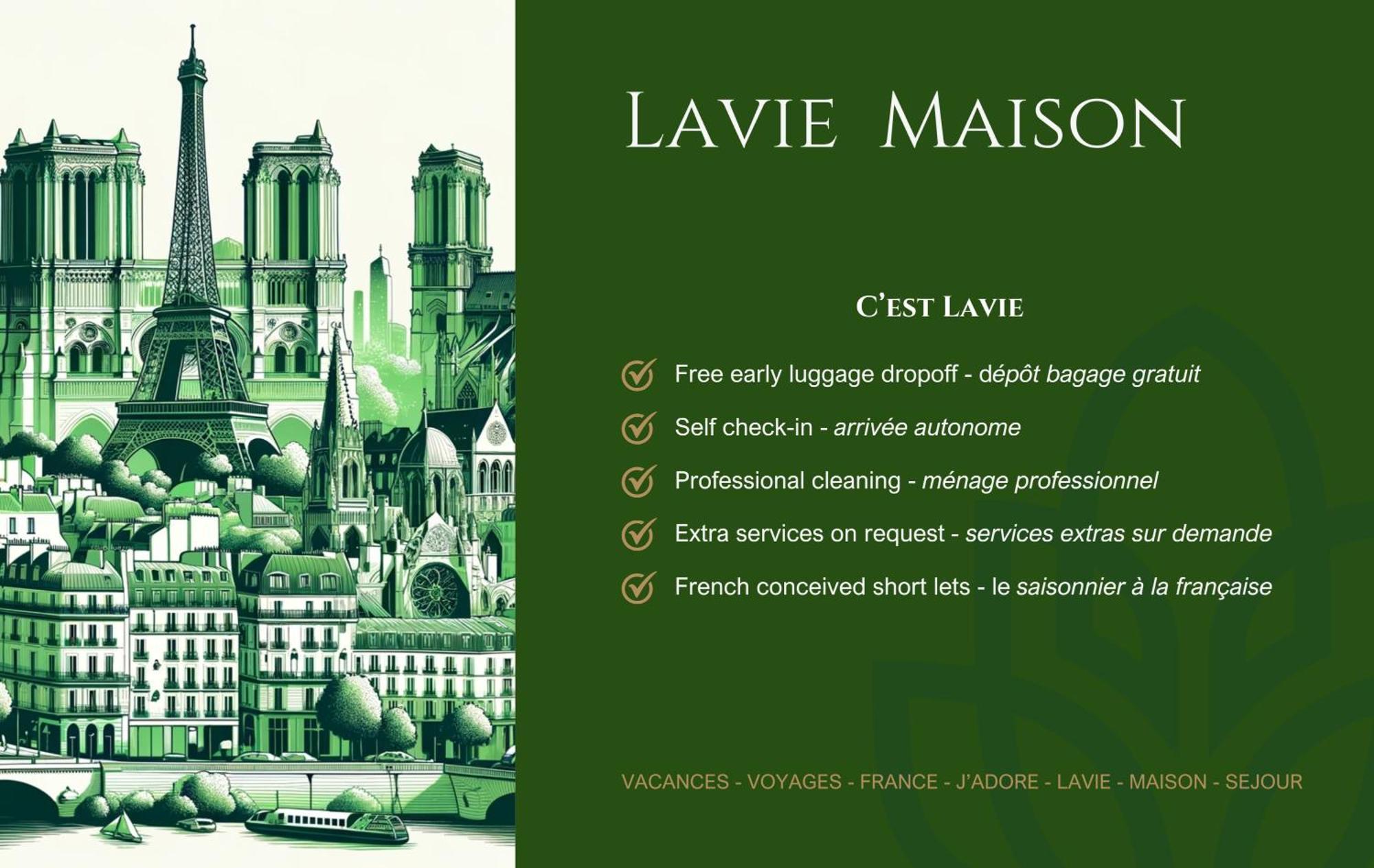 Appartamento Lavie Maison Parisian Aircon Gem *